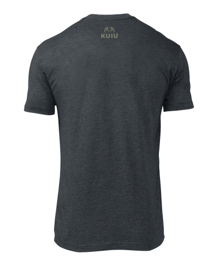 KUIU Topo Block T-Shirt | Charcoal