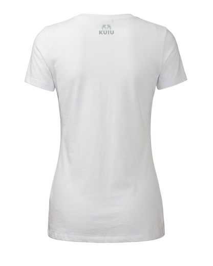 Women's Topo Mountain T-Shirt | White