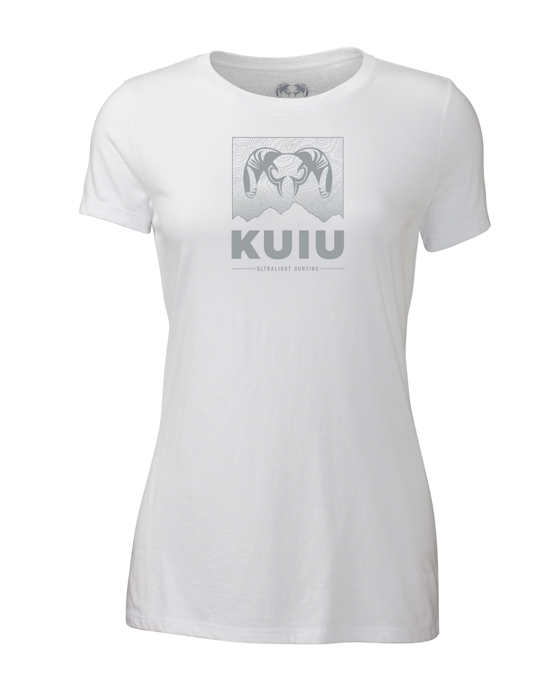 Women's Topo Mountain T-Shirt | White