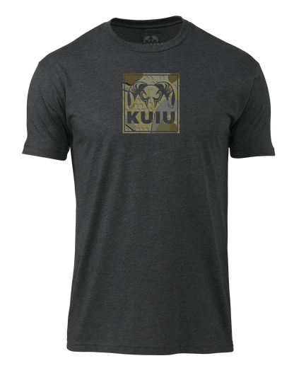 KUIU Valo Box T-Shirt | Charcoal