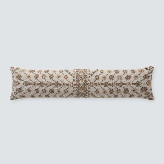 Emilia Hand-Knotted Lumbar Pillow