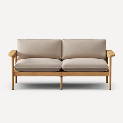Dunes Teak 2-Seat Sofa
