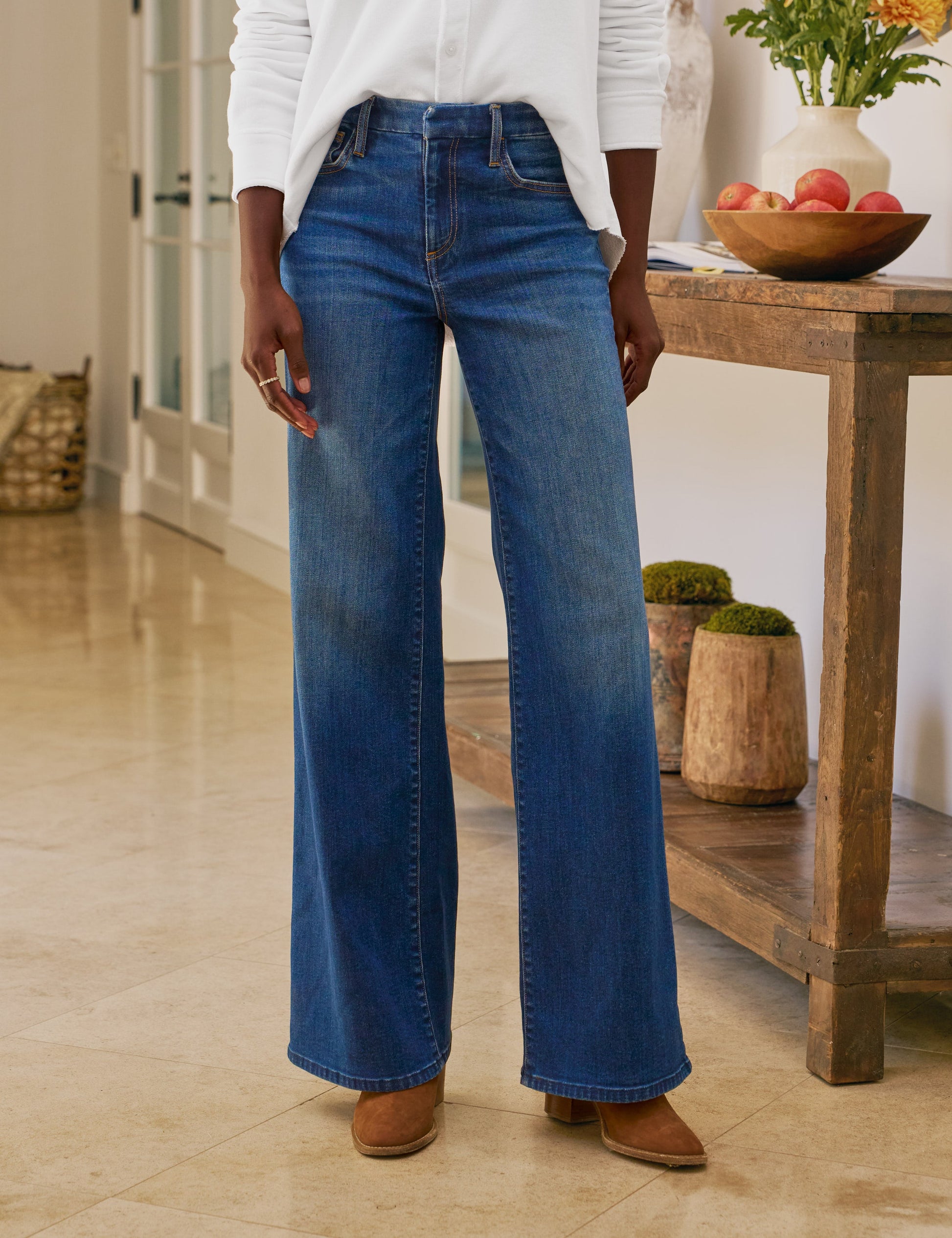 GALWAY 32" 1999 Wash (Finished Hem), Italian Dream™ Denim