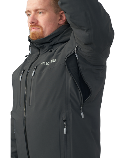 KUIU Kutana Gale Force Hooded Jacket | Gunmetal