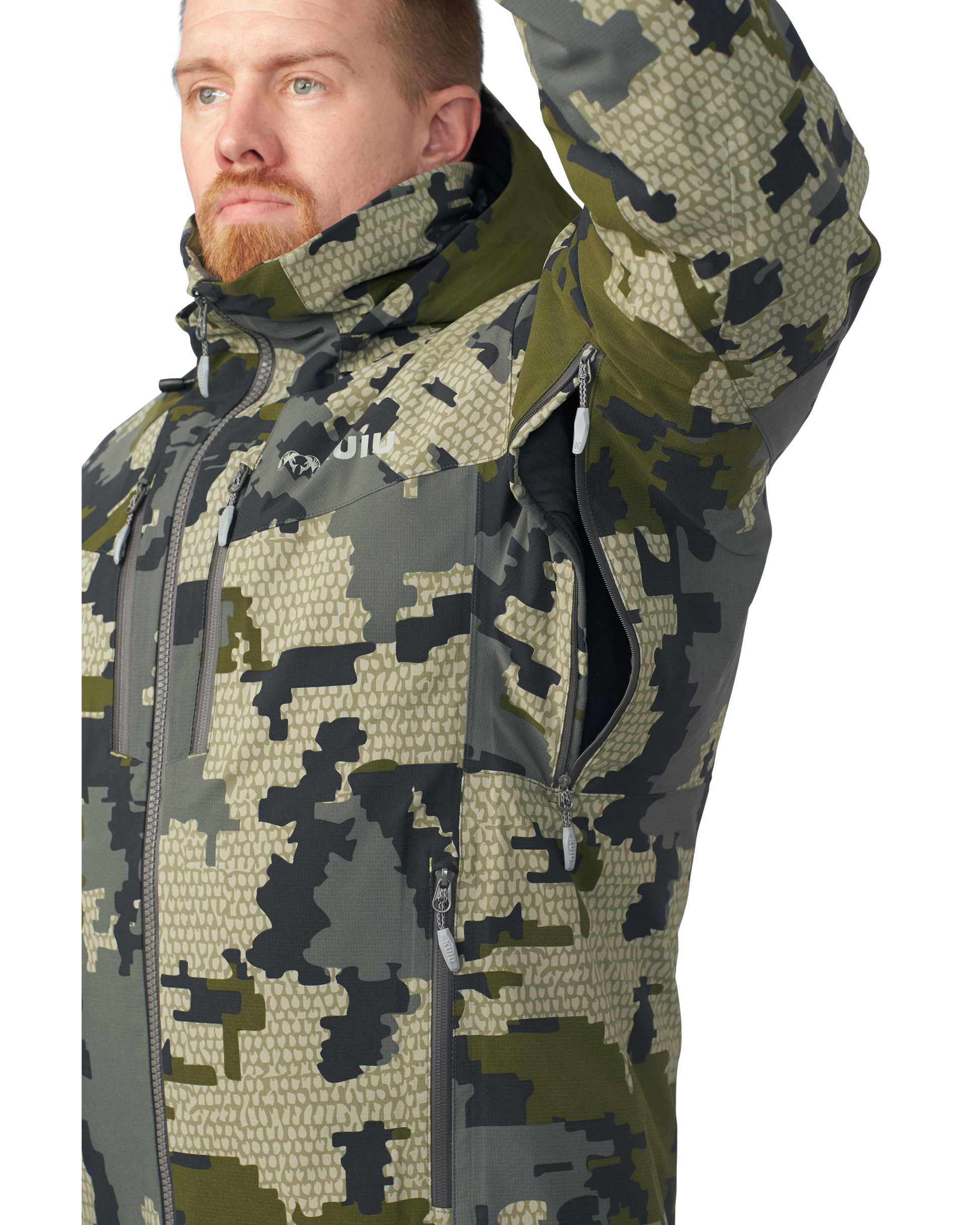 KUIU Kutana Gale Force Hooded Jacket | Verde
