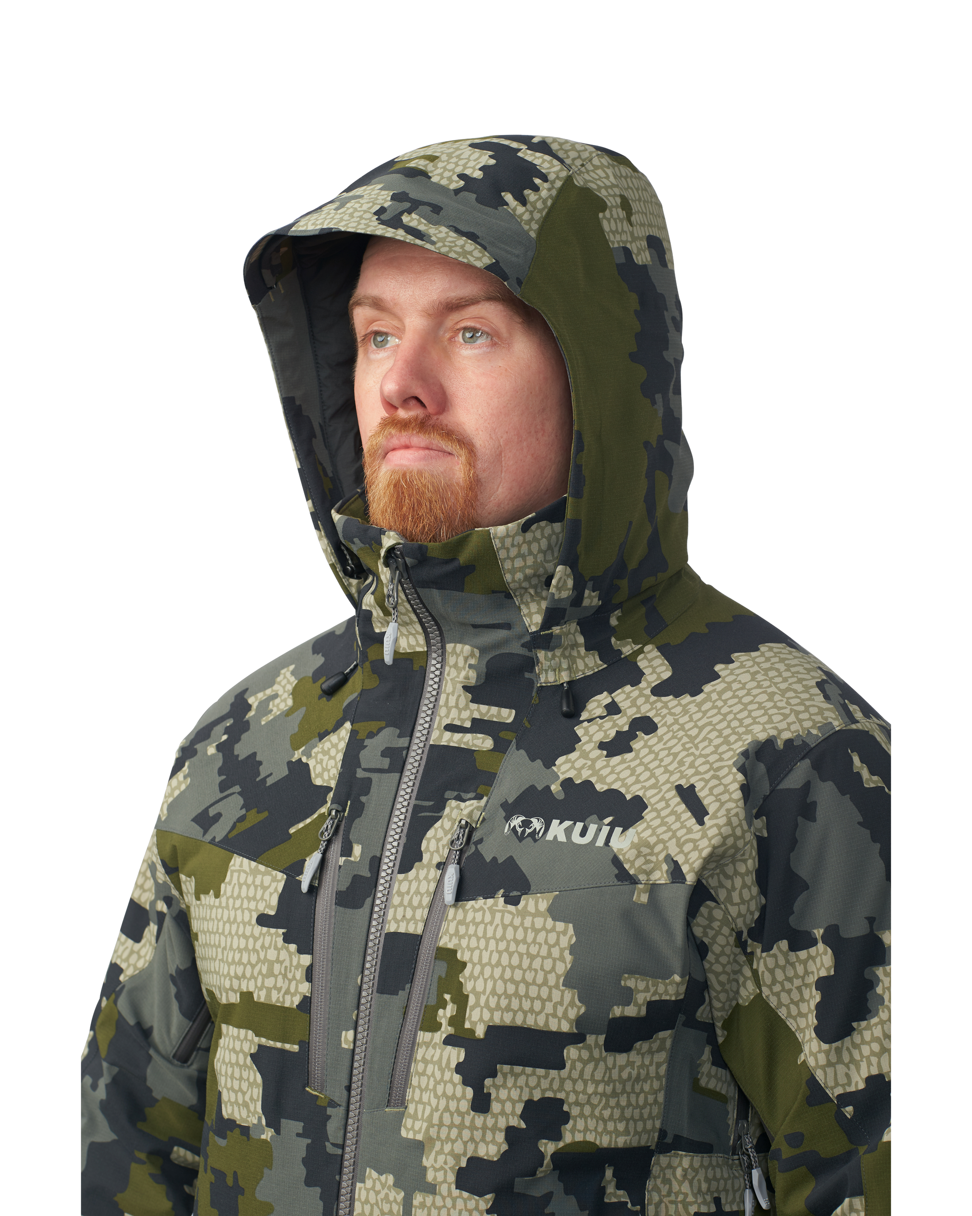 KUIU Kutana Gale Force Hooded Jacket | Verde