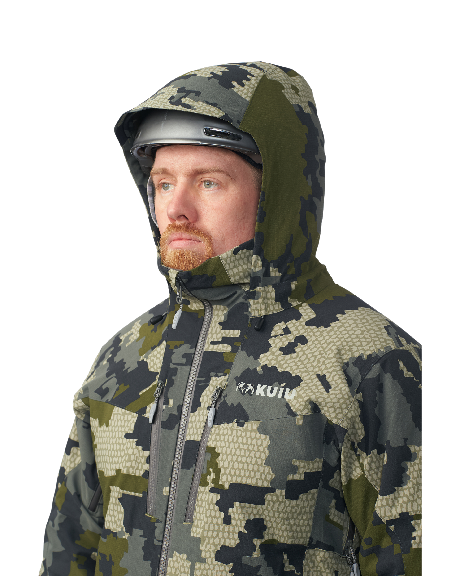 KUIU Kutana Gale Force Hooded Jacket | Verde