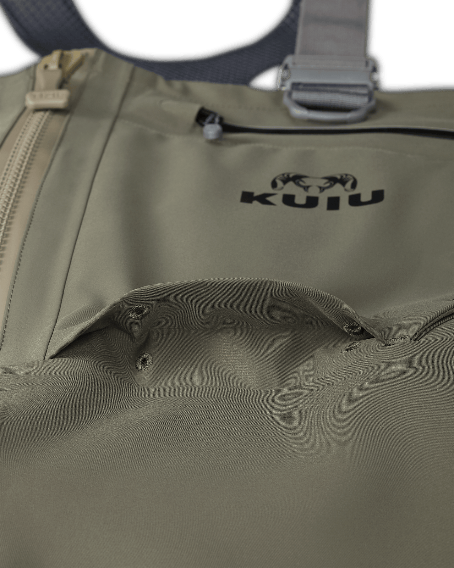 KUIU PRO HD Flex Zip Wader | Ash