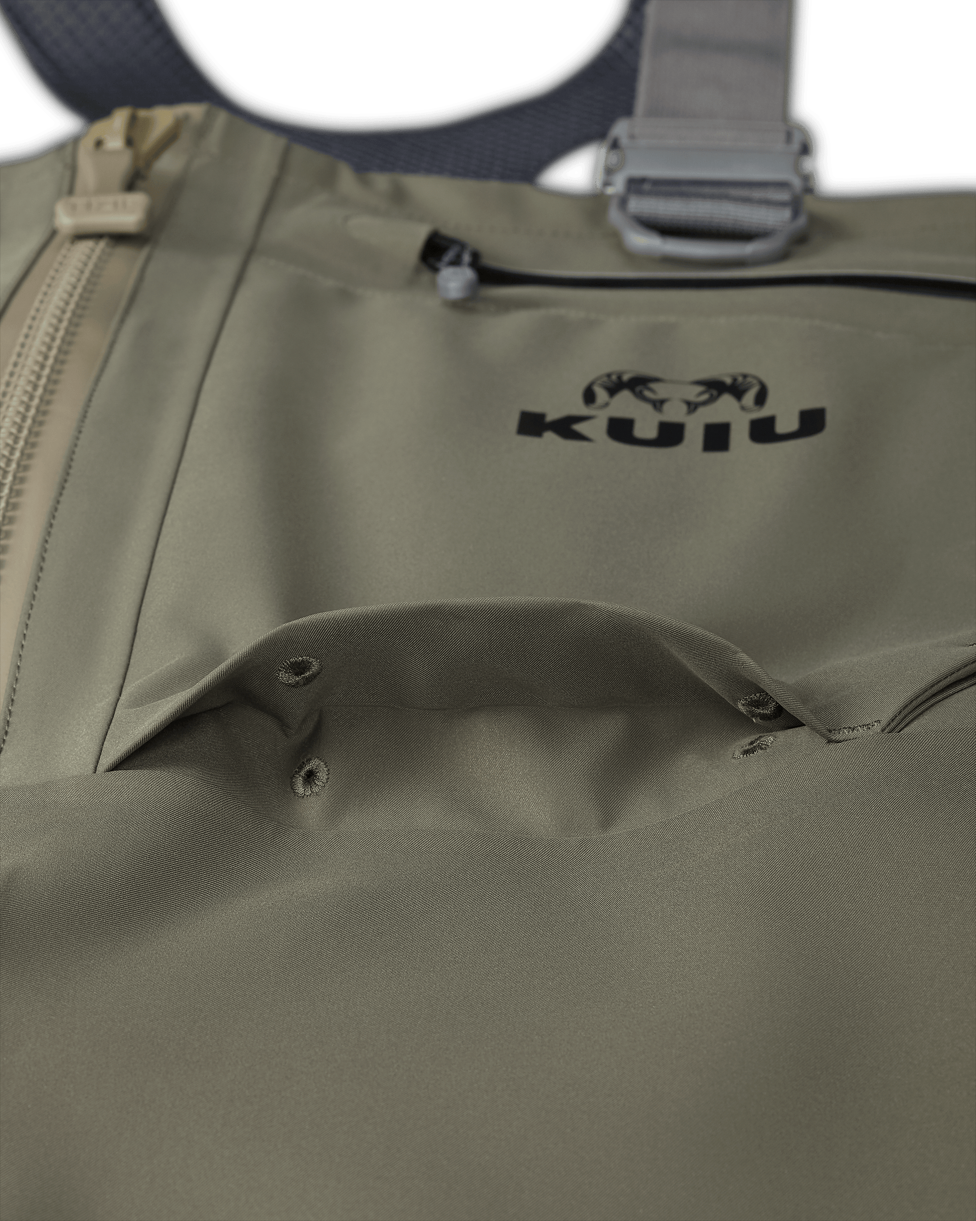 KUIU PRO HD Flex Zip Wader | Ash
