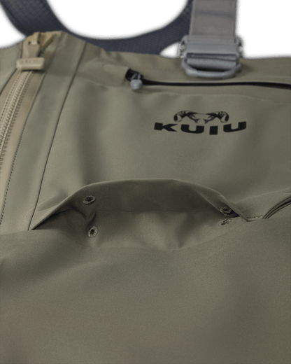KUIU PRO HD Flex Zip Wader | Ash