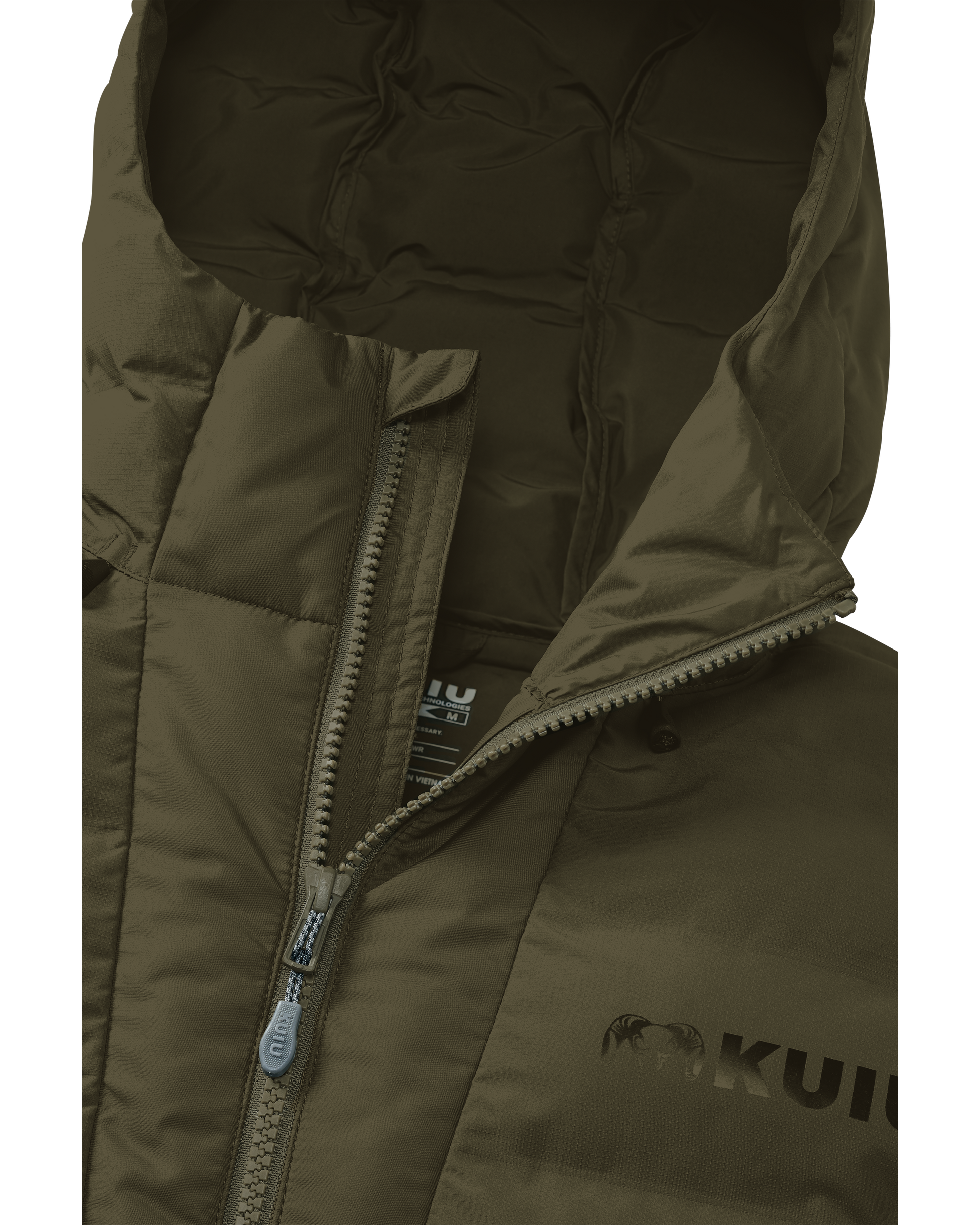 Outlet Elements Hooded Jacket | Olive
