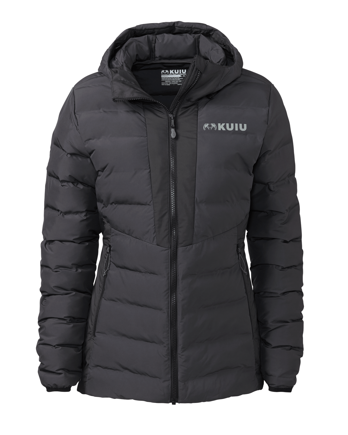 Women's Elements Hooded Jacket | Gunmetal