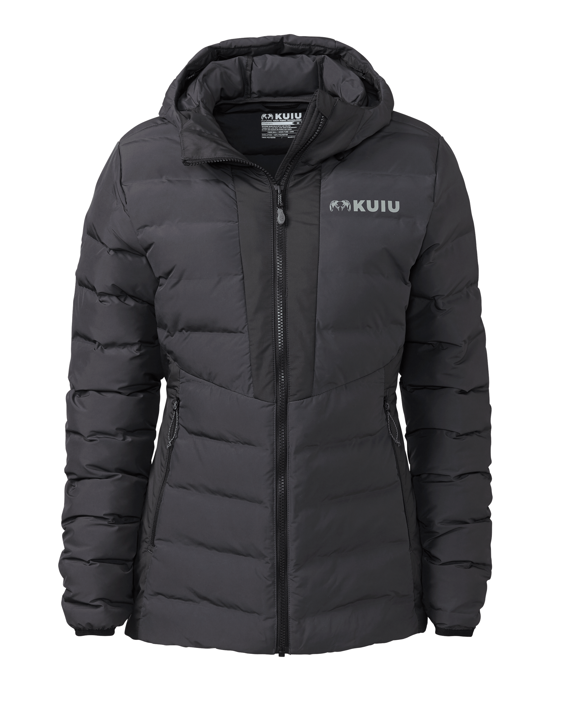 Women's Elements Hooded Jacket | Gunmetal
