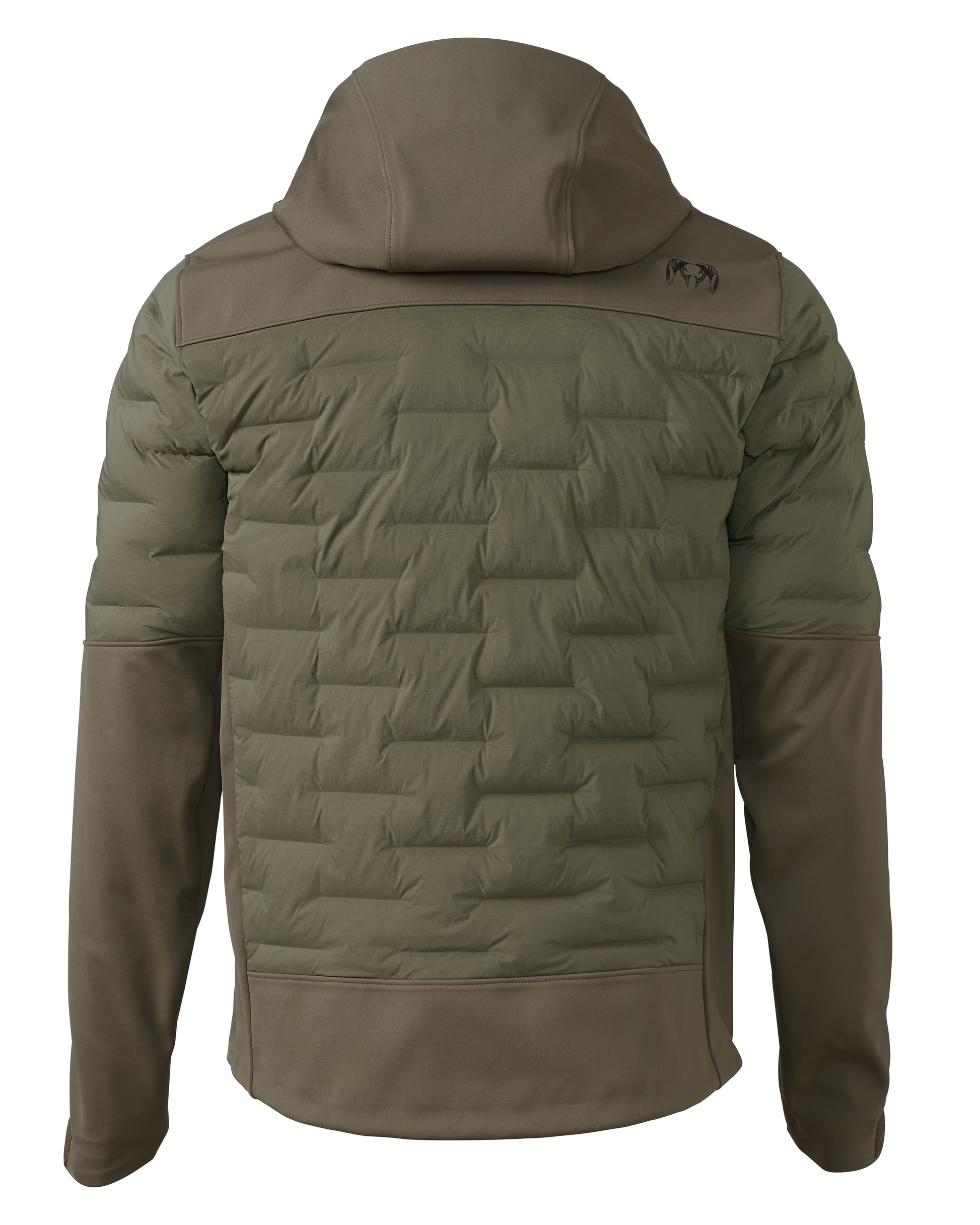 Axis Thermal Hybrid Hooded Jacket | Ash