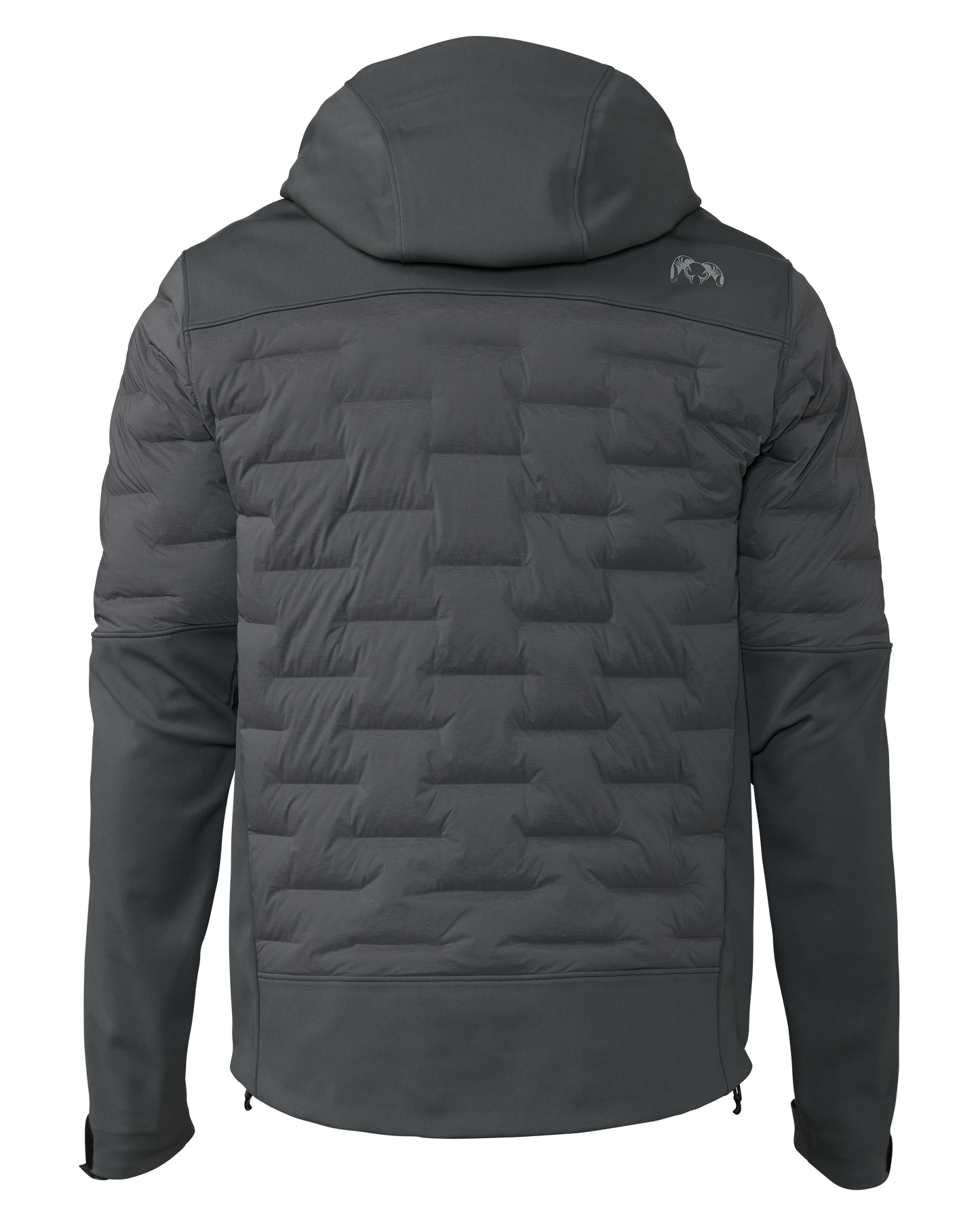 Axis Thermal Hybrid Hooded Jacket | Gunmetal