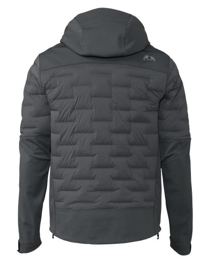 Axis Thermal Hybrid Hooded Jacket | Gunmetal