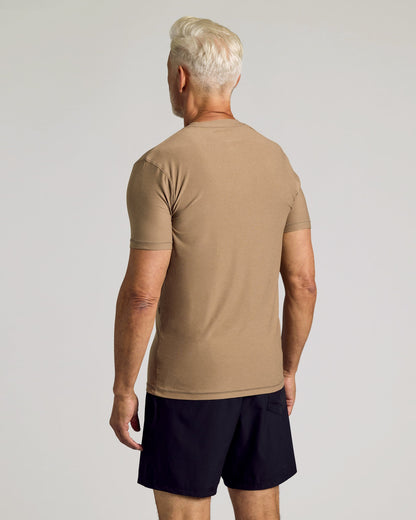 Driftwood Active Crew Neck Tee