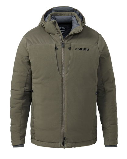 Super Down Haven Hooded Jacket | Ash