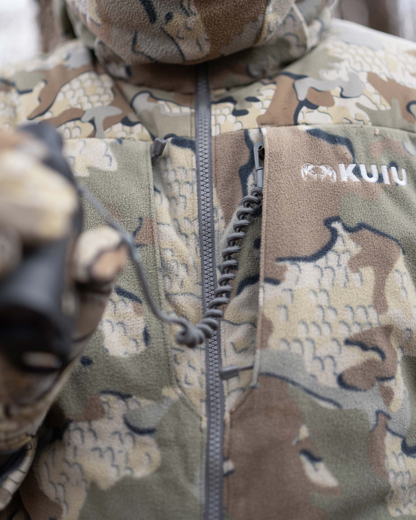 Super Down Haven Hooded Jacket | Ash