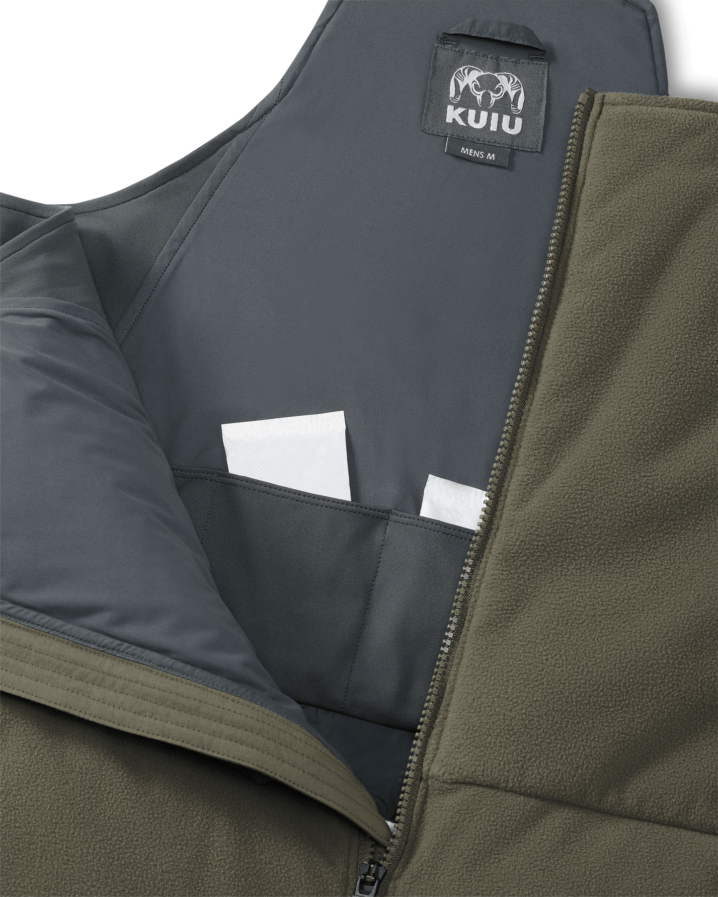Super Down Haven Bib | Ash