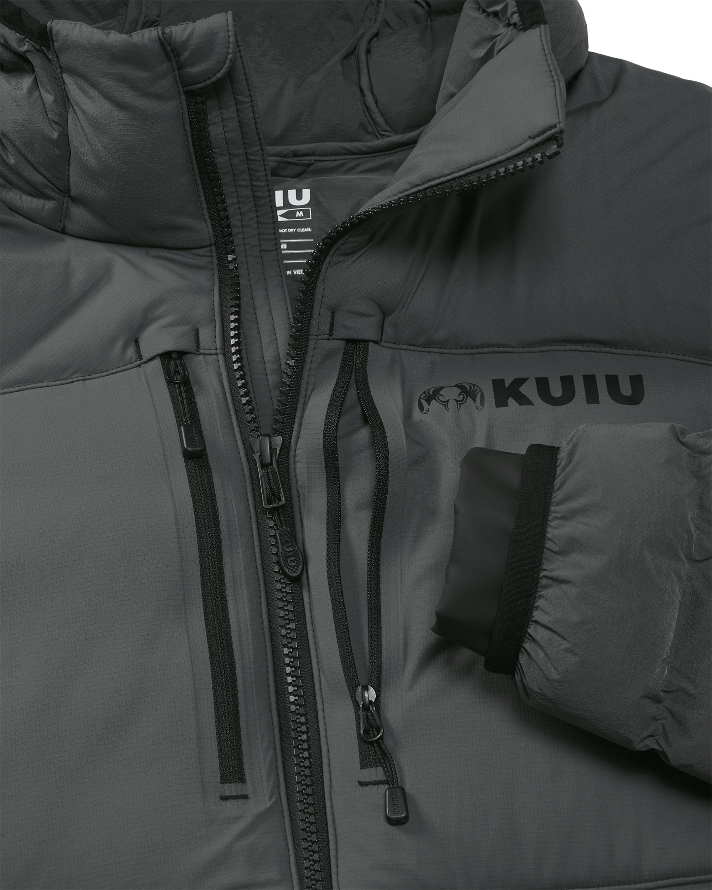 Outlet Flyway Insulated Hooded Jacket | Gunmetal