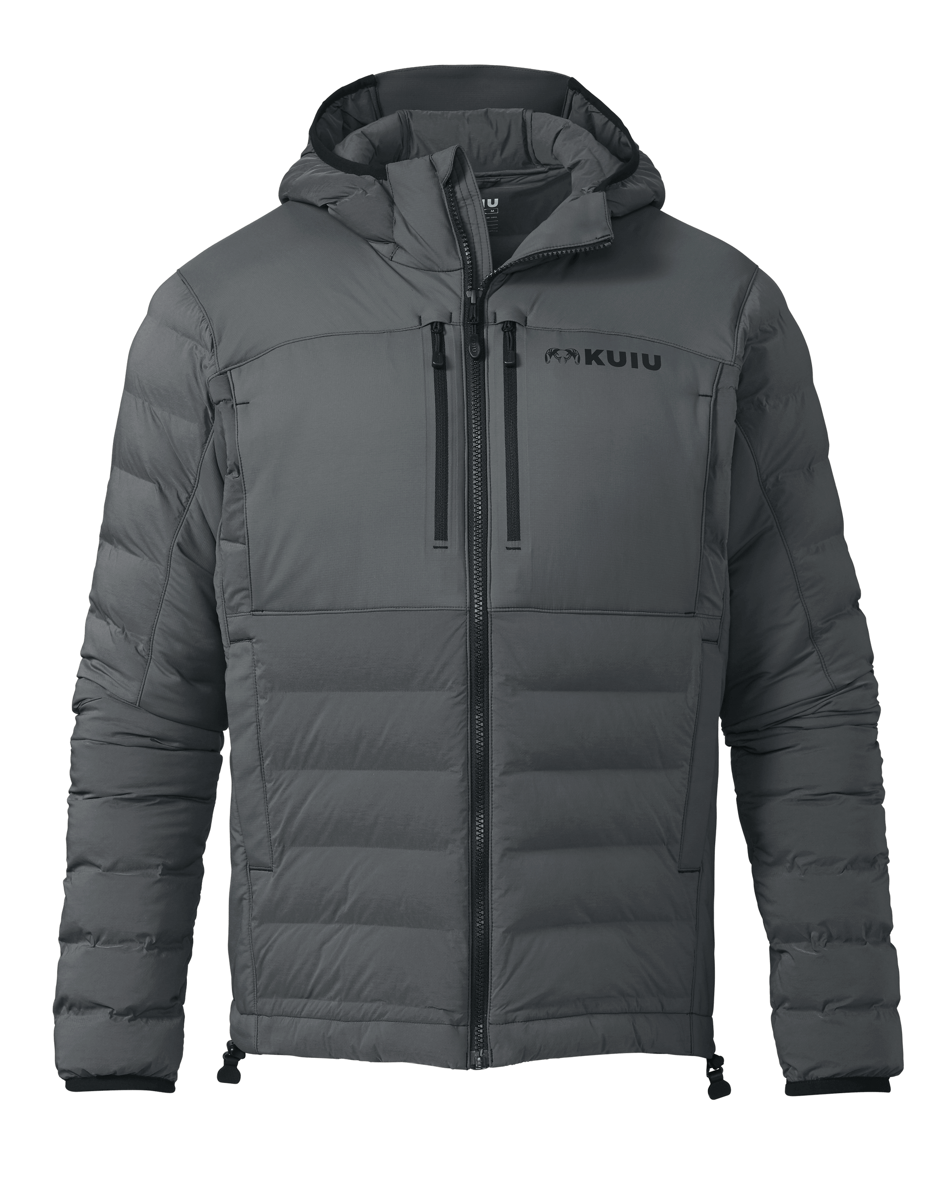 Outlet Flyway Insulated Hooded Jacket | Gunmetal