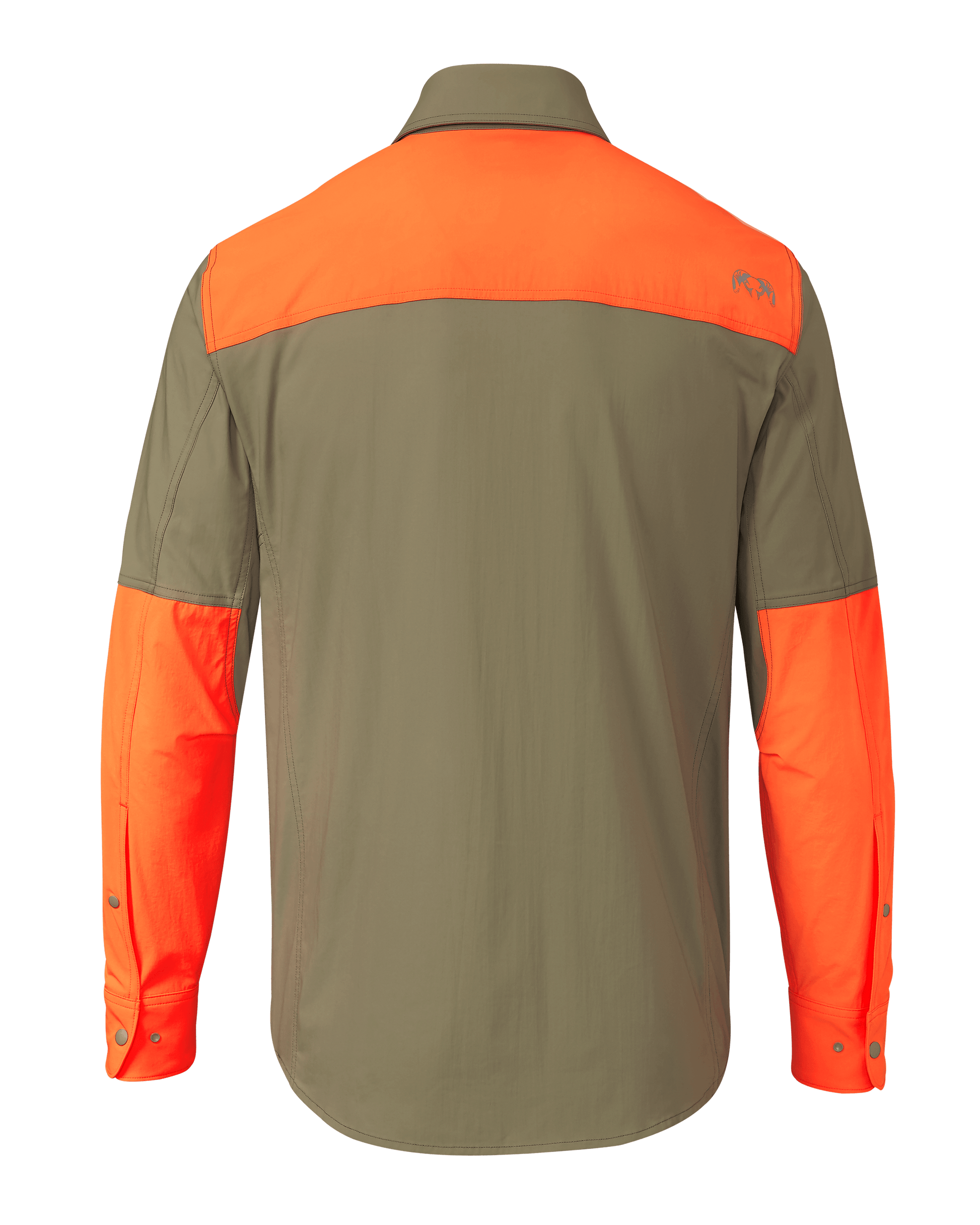 Upland Sporter Shirt | Khaki/Blaze Orange