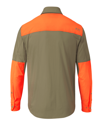 Upland Sporter Shirt | Khaki/Blaze Orange
