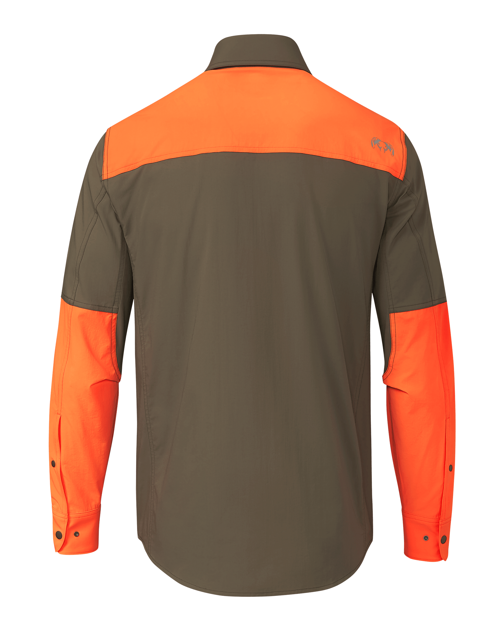 Upland Sporter Shirt | Major Brown/Blaze Orange