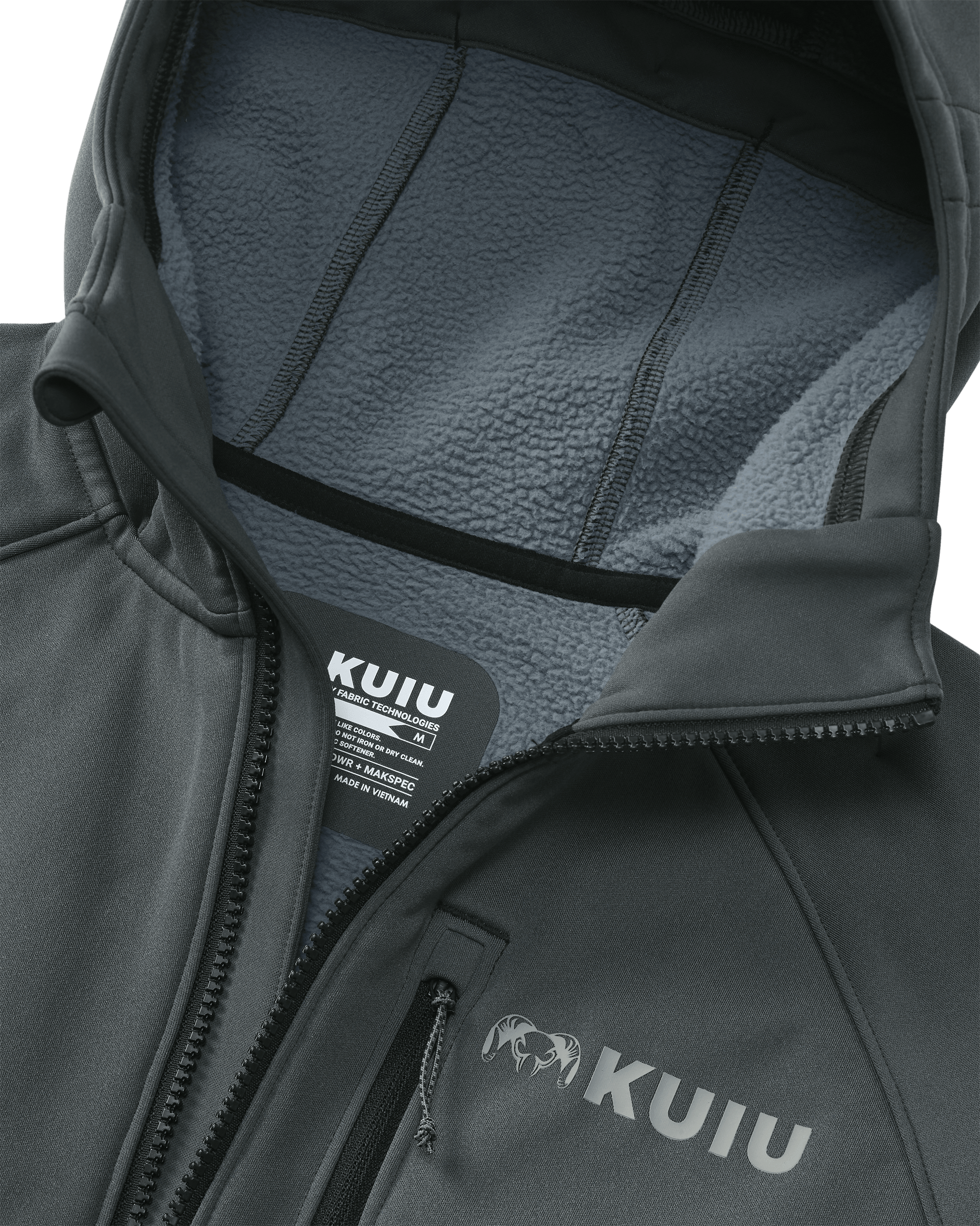 StrongFleece 275 Full Zip Hoodie | Gunmetal
