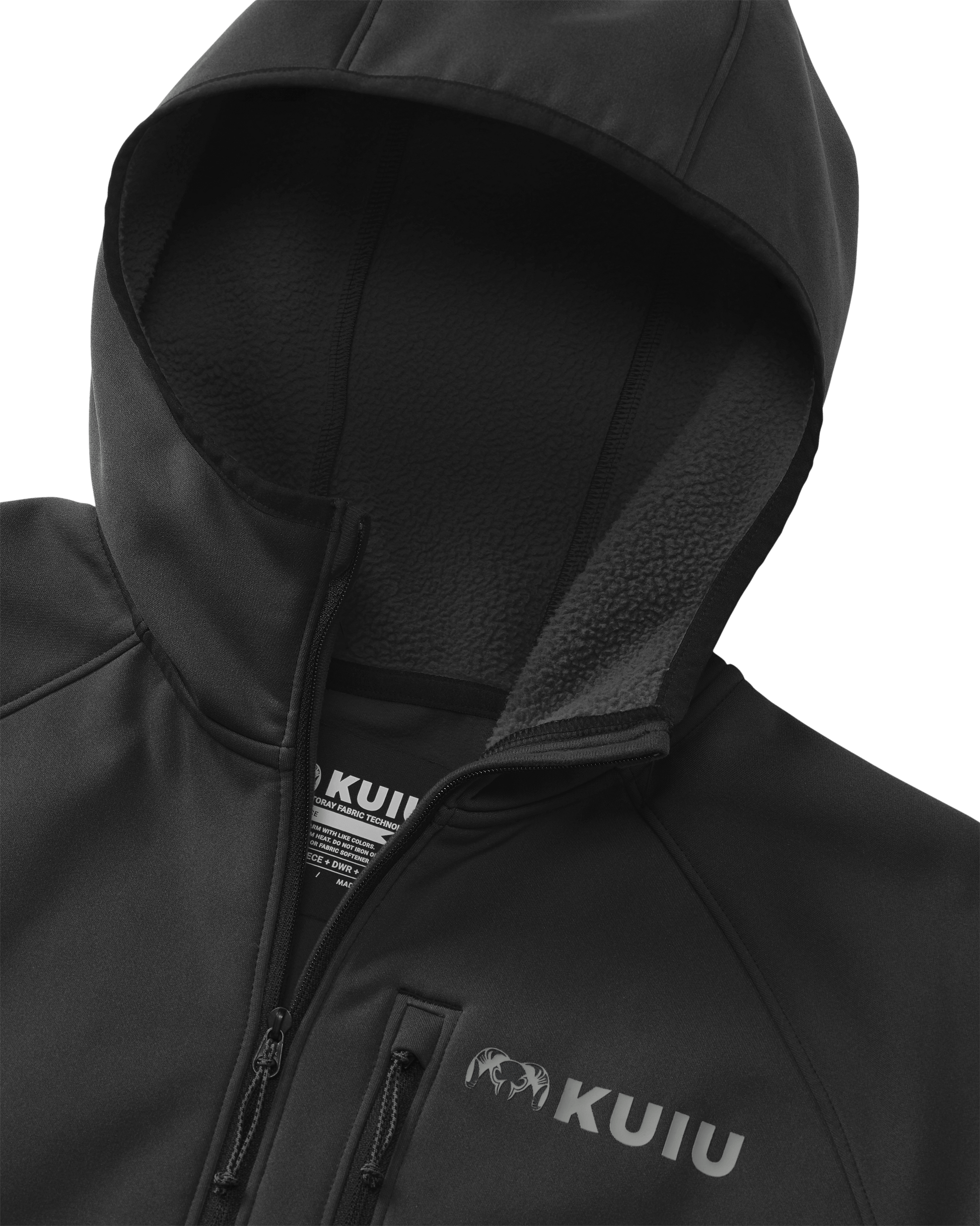 StrongFleece 235 Zip-T Hoodie | Black