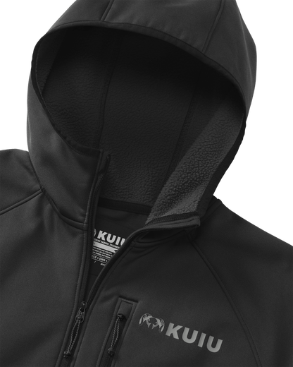 StrongFleece 235 Zip-T Hoodie | Black