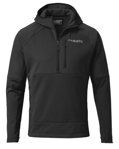 StrongFleece 235 Zip-T Hoodie | Black