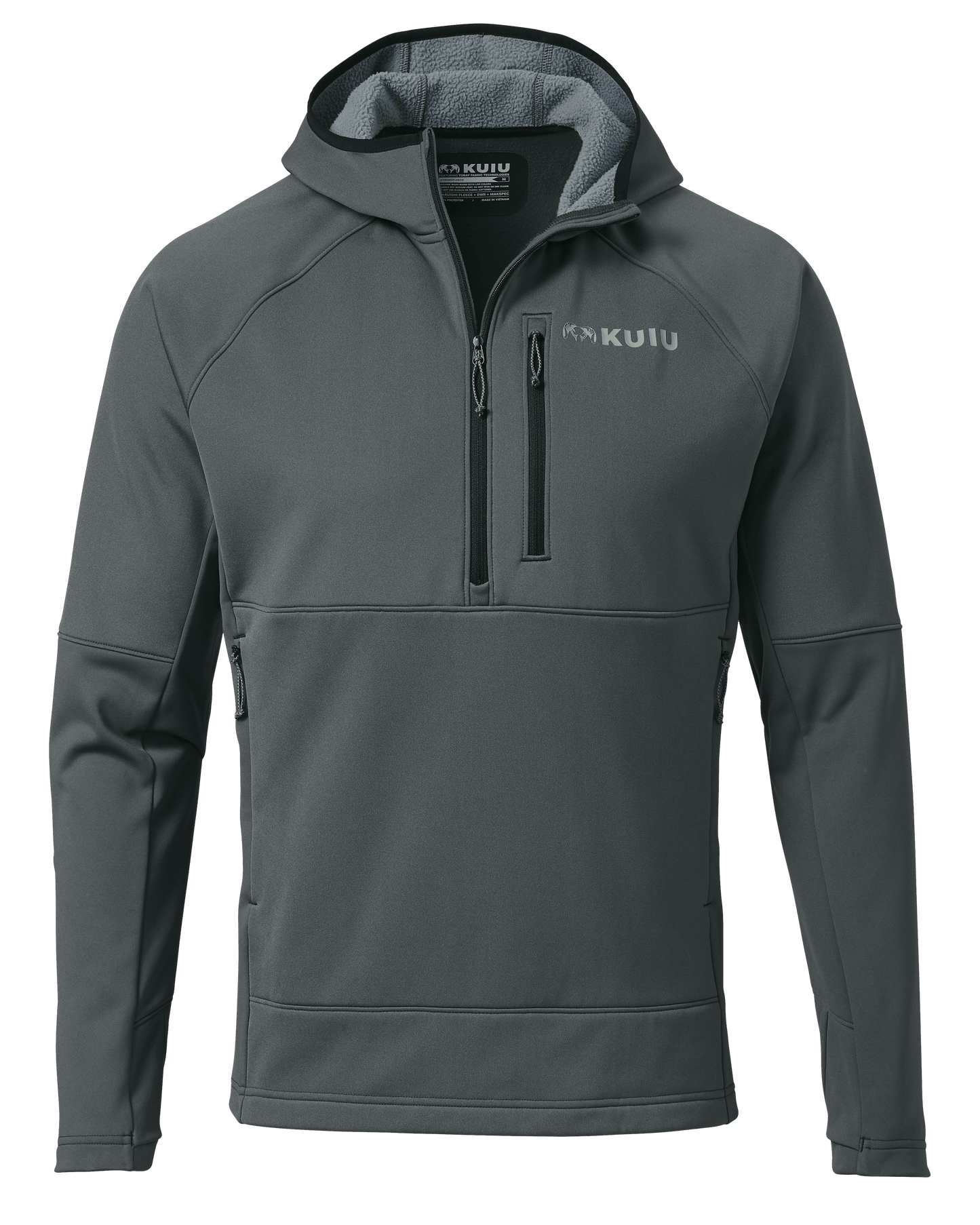 StrongFleece 235 Zip-T Hoodie | Gunmetal