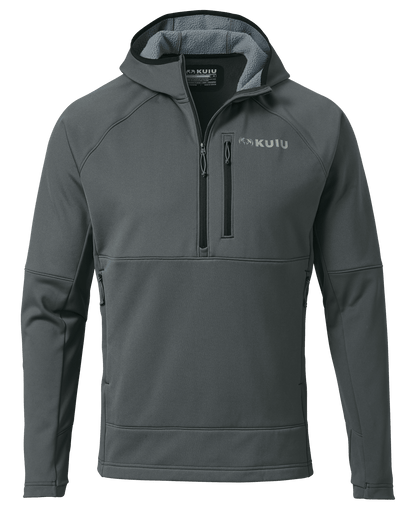 StrongFleece 235 Zip-T Hoodie | Gunmetal