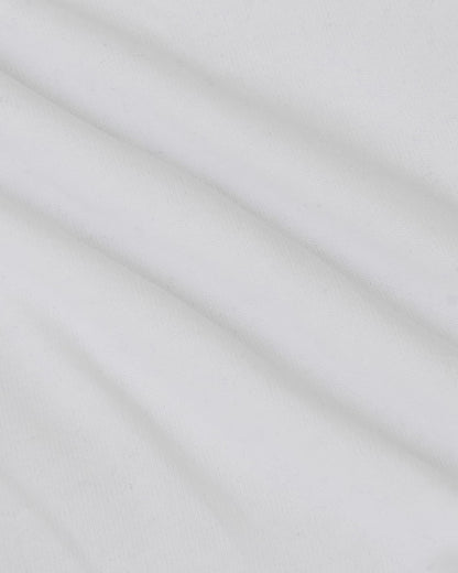 All White Tall Heavyweight Curved Hem Crew 3-Pack