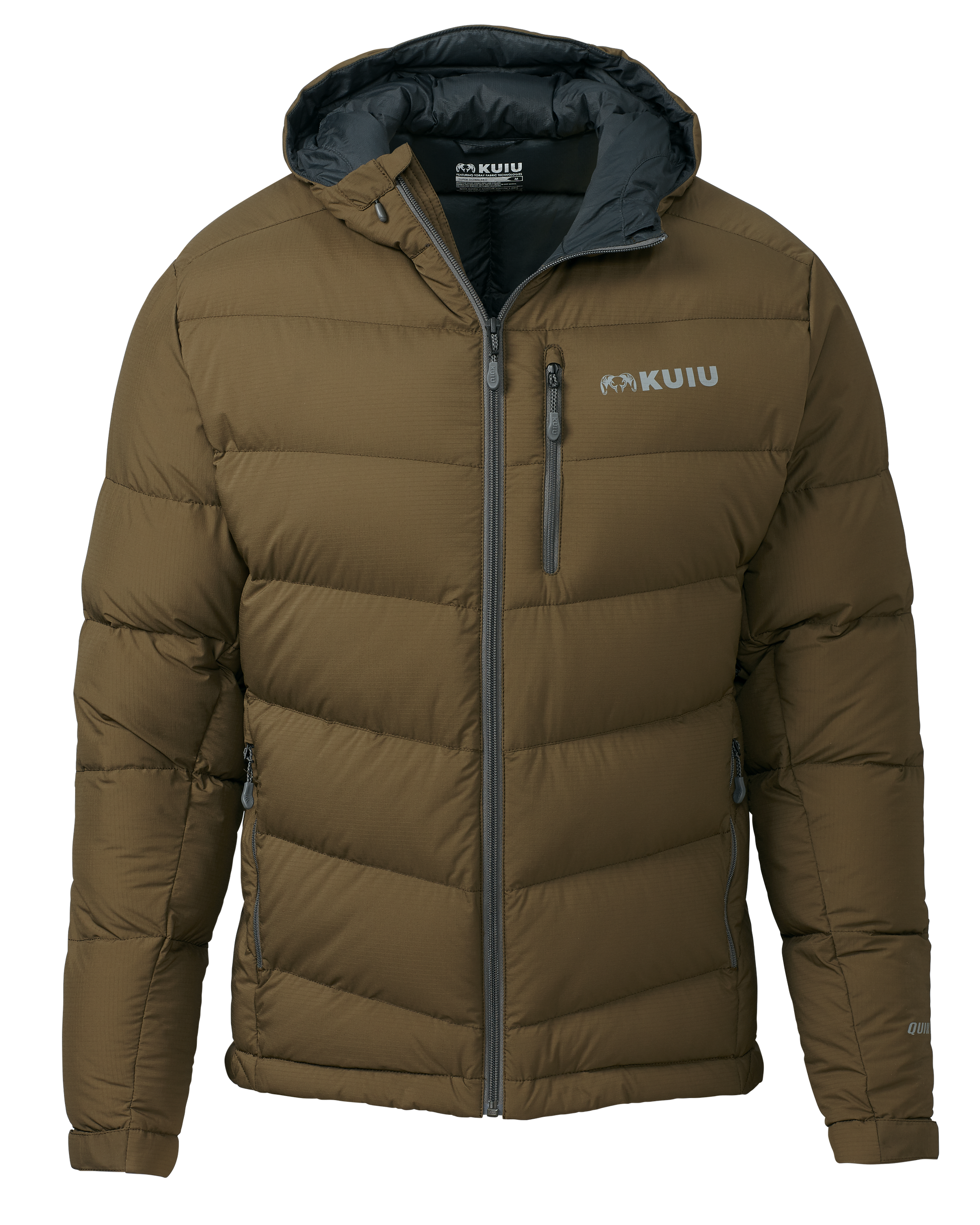 Super Down PRO Hooded Jacket | Bourbon