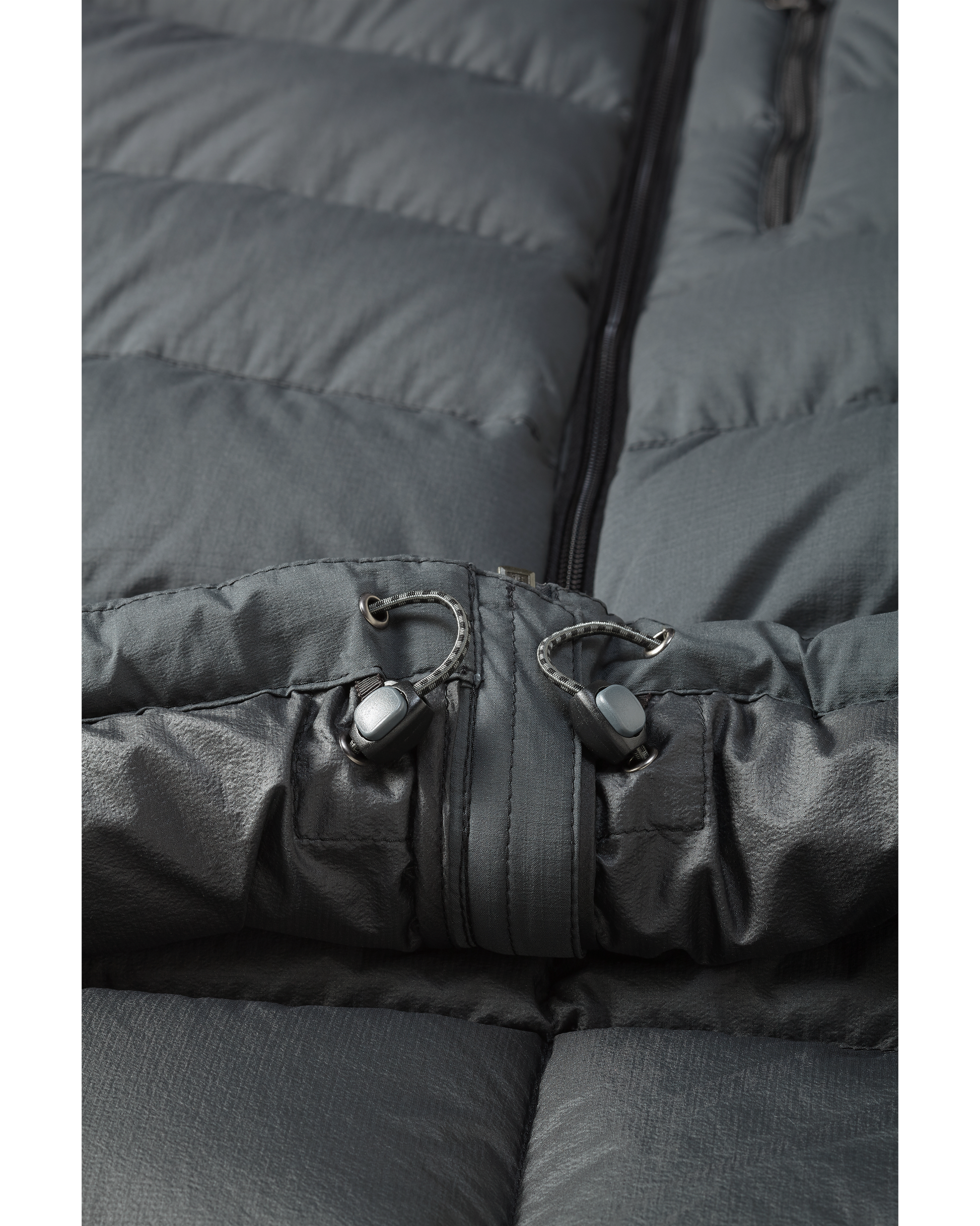 Super Down PRO Hooded Jacket | Gunmetal