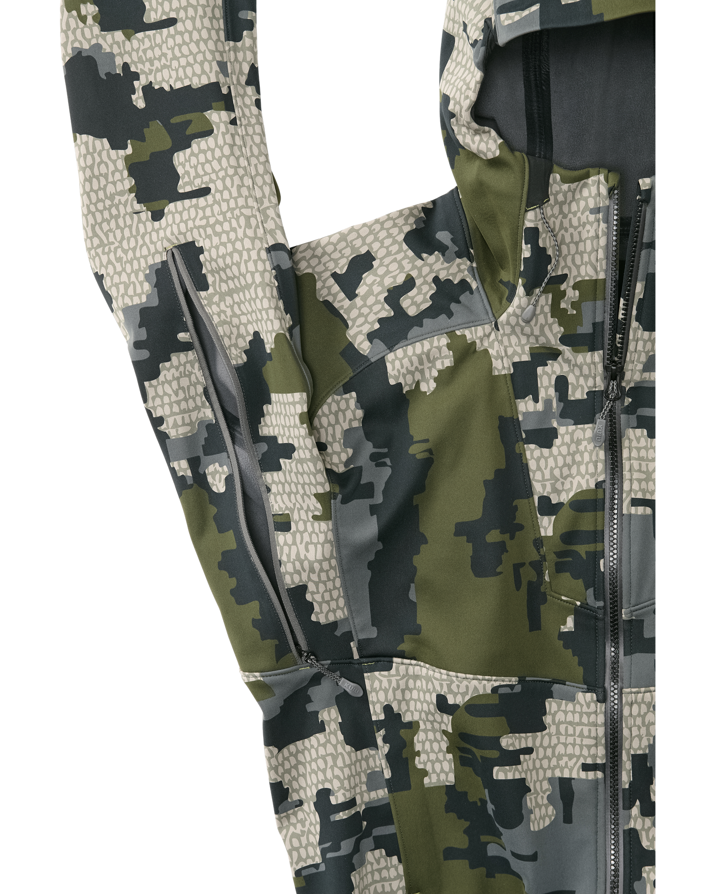 Axis Hybrid Hooded Jacket | Verde