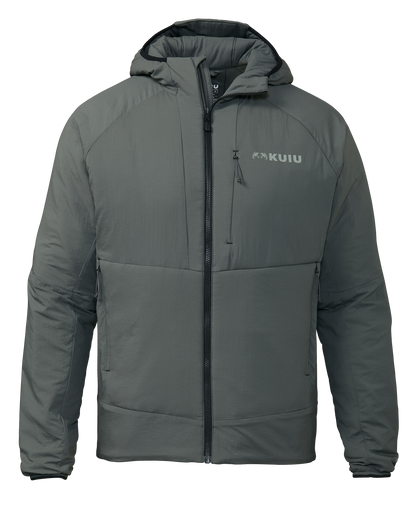 Kenai Hooded Jacket | Gunmetal