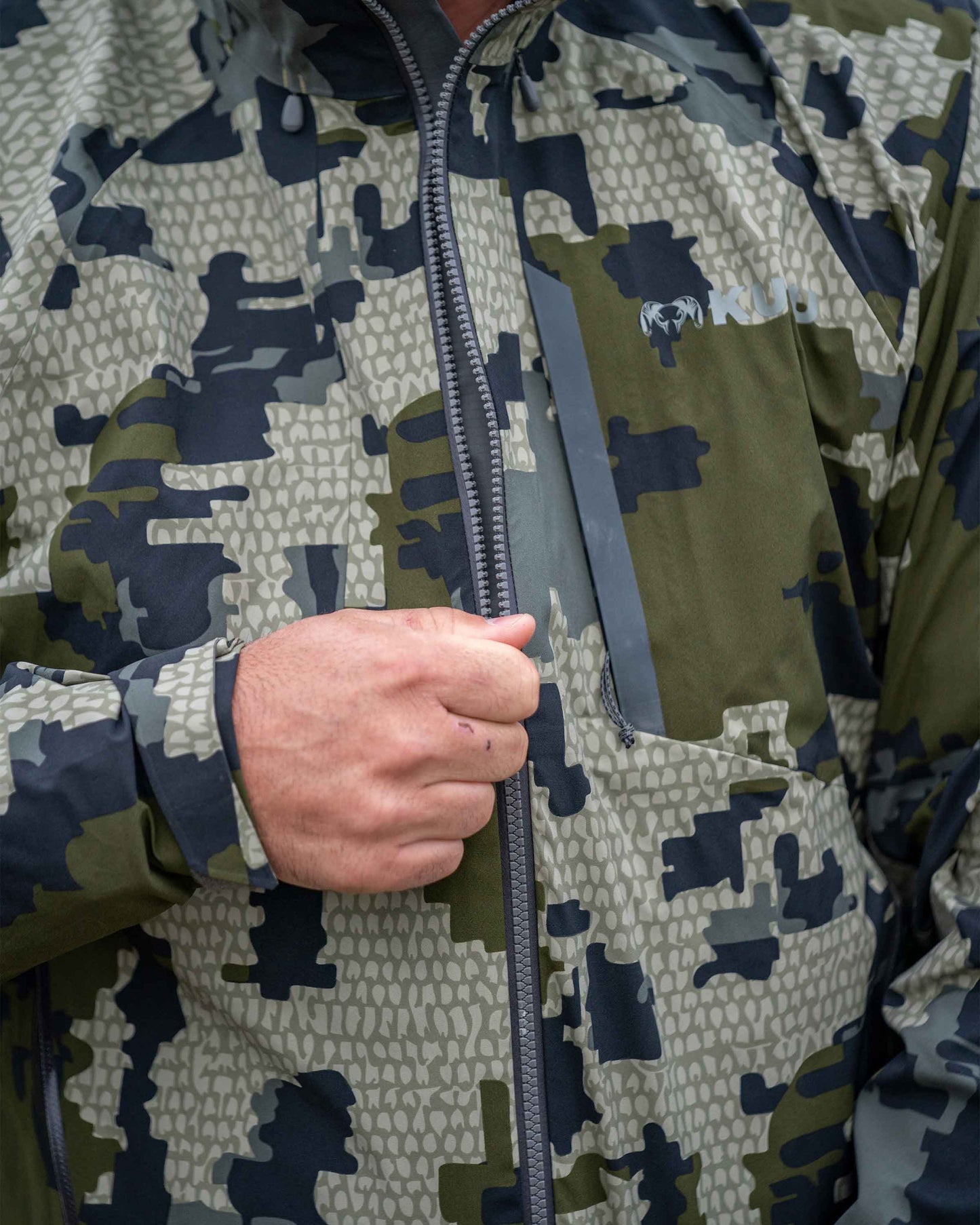 Chugach TR Rain Jacket | Gunmetal