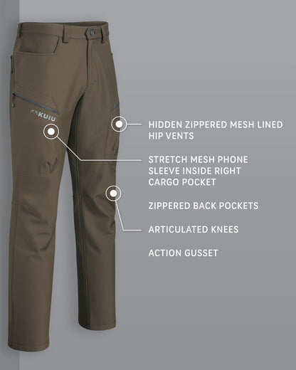 Guide PRO Pant | Major Brown