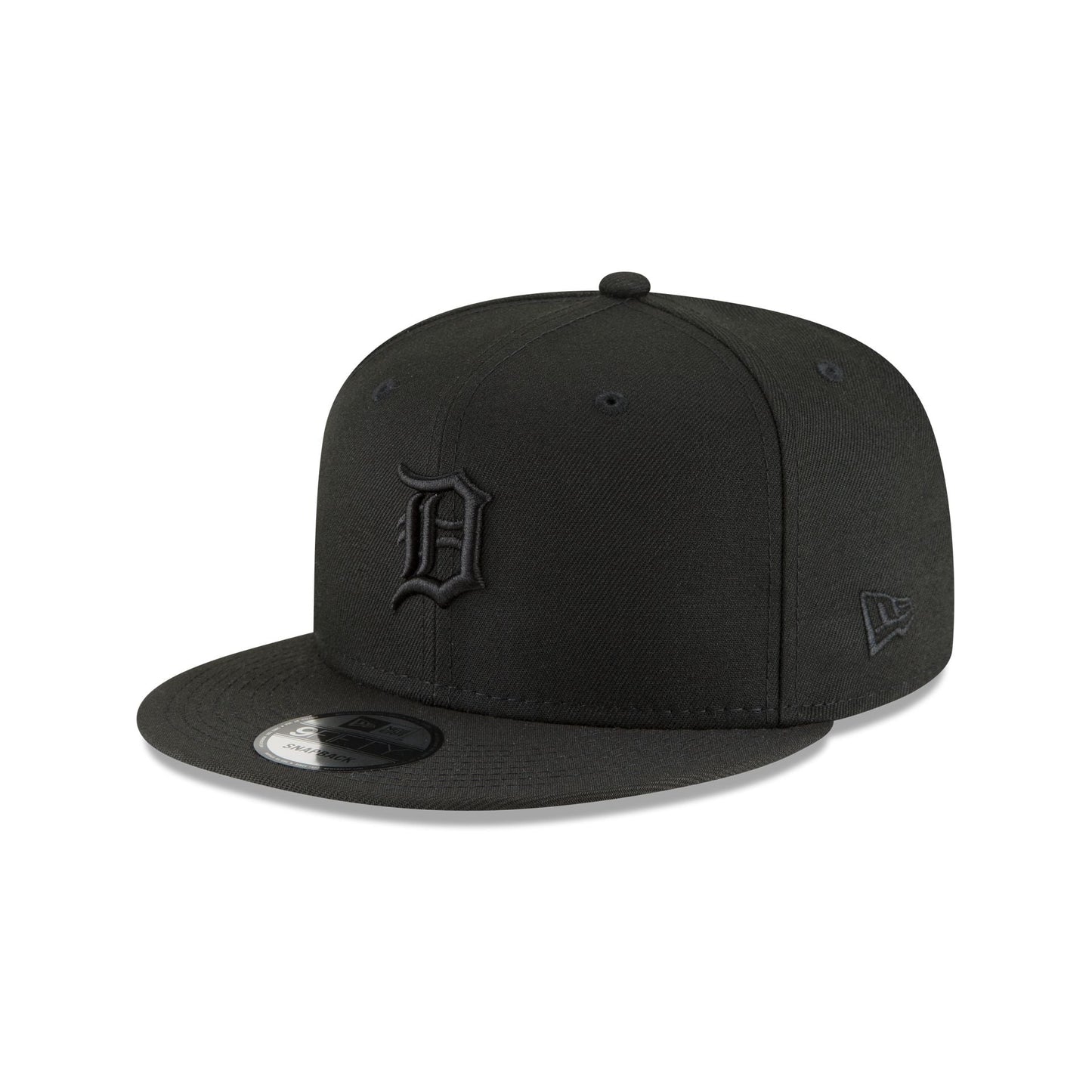 Detroit Tigers Basic All Black 9FIFTY Snapback Hat