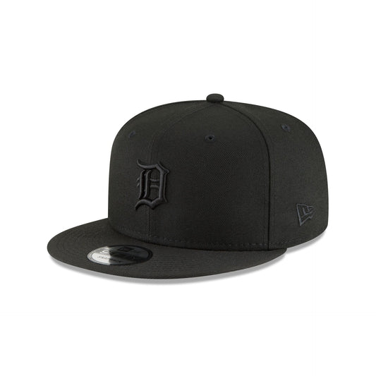 Detroit Tigers Basic All Black 9FIFTY Snapback Hat