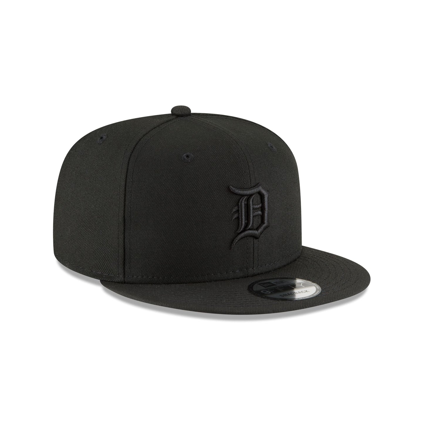 Detroit Tigers Basic All Black 9FIFTY Snapback Hat