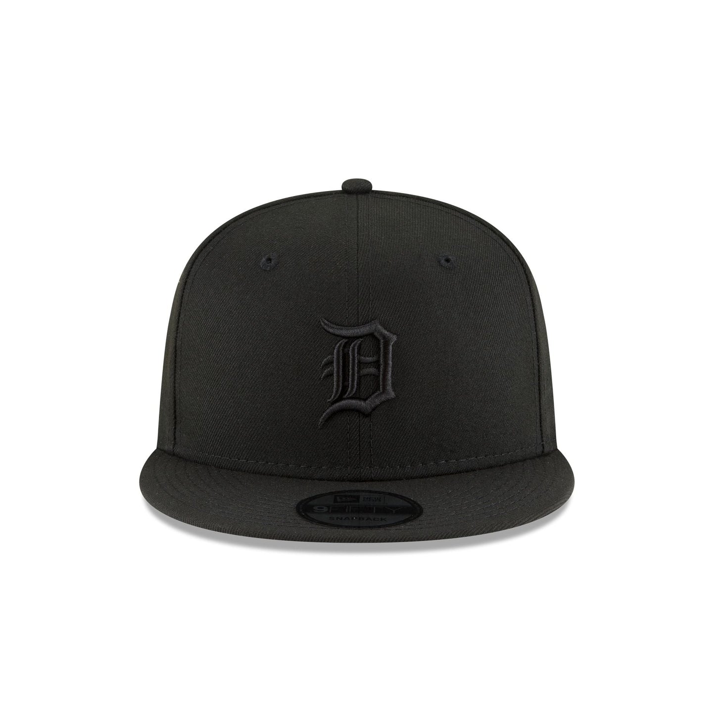 Detroit Tigers Basic All Black 9FIFTY Snapback Hat