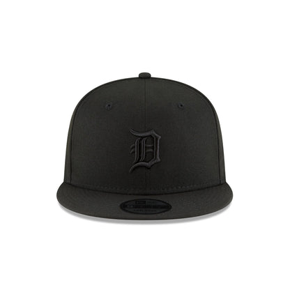 Detroit Tigers Basic All Black 9FIFTY Snapback Hat