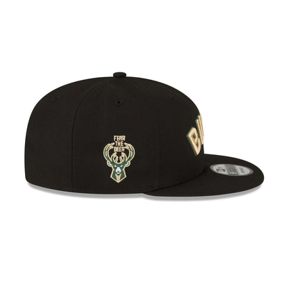 Milwaukee Bucks 2025 Statement Edition 9FIFTY Snapback Hat