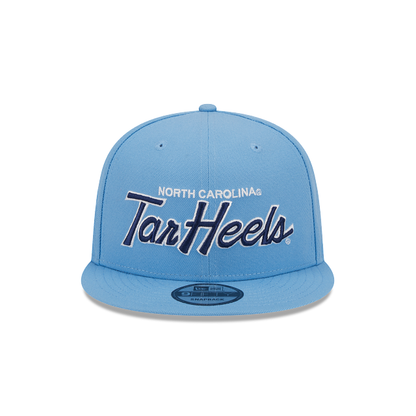 North Carolina Tar Heels Script Blue 9FIFTY Snapback Hat