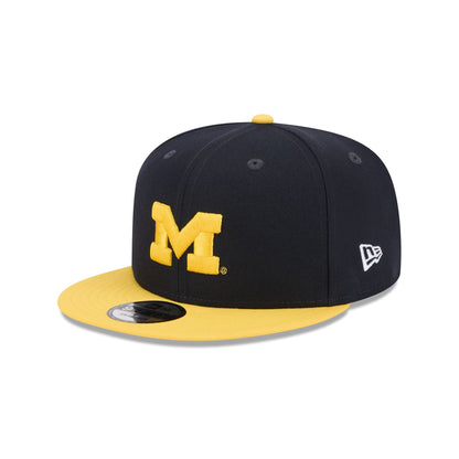 Michigan Wolverines Two-Tone 9FIFTY Snapback Hat